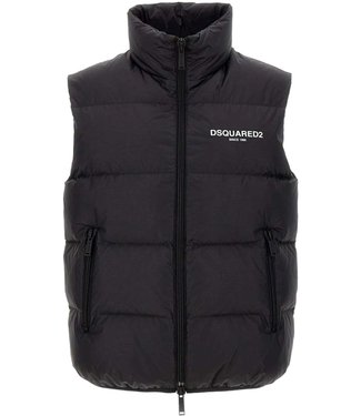 Dsquared2 Puffer vest-Black