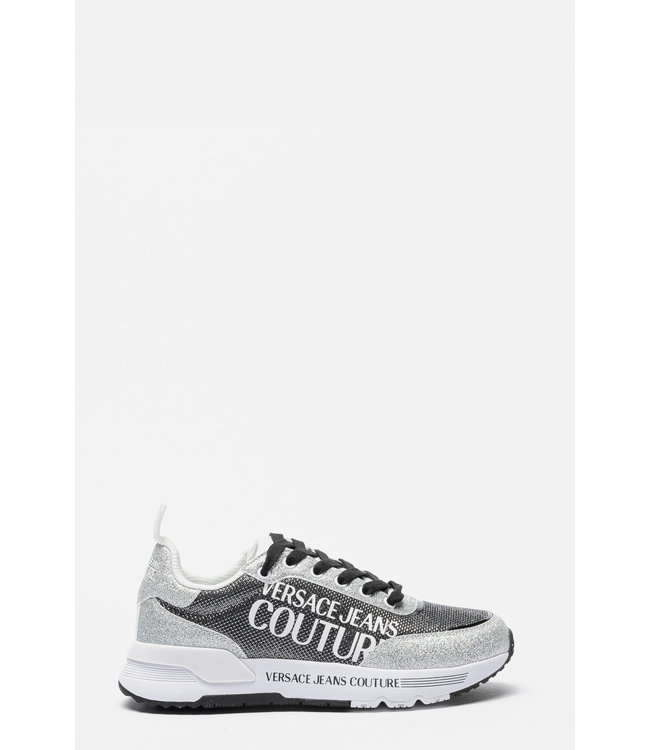 Versace Jeans couture Woman sneaker lurex glitter-Grey