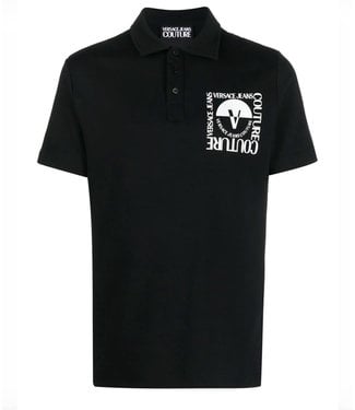 Versace Jeans couture Polo Square Logo -Black