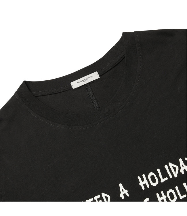 Paolo Pecora Milano T-shirt Holiday-Black