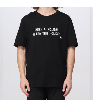 Paolo Pecora Milano T-shirt Holiday-Black