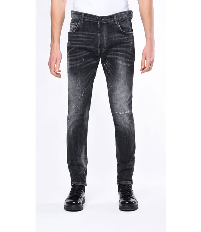 Mybrand Black stars jeans-Black