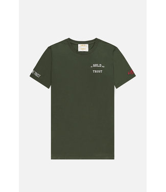 In gold we trust Tee the Pusha-Green
