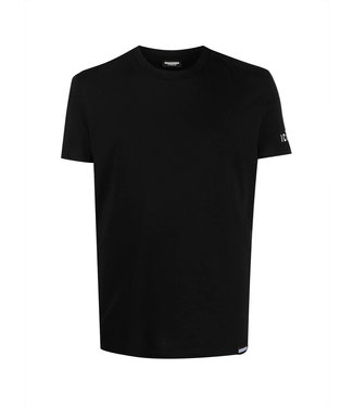 Dsquared2 Tee arm icon logo-Black