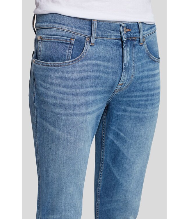 7 For All Mankind EMEA Slimmy Tapered stretch puzzle- Light blue