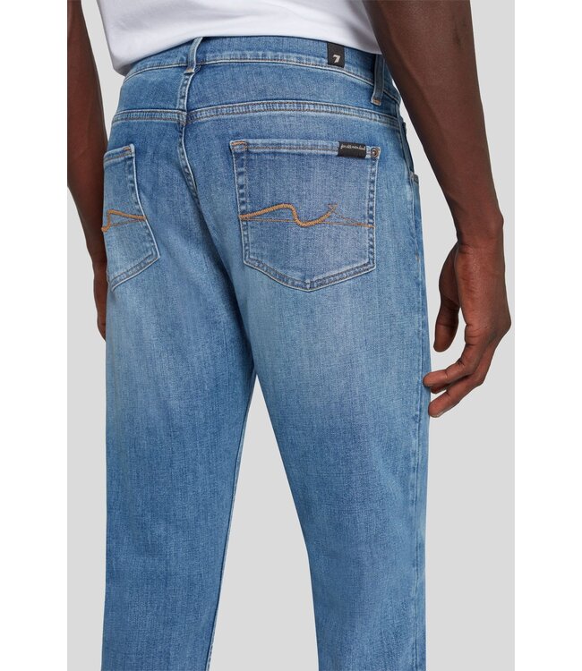 7 For All Mankind EMEA Slimmy Tapered stretch puzzle- Light blue