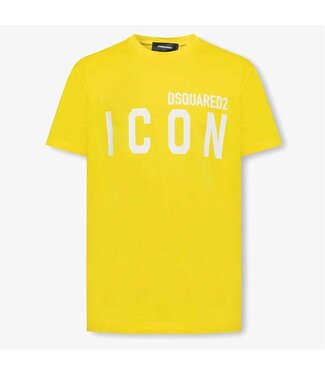 Dsquared2 T-shirt Icon-Yellow