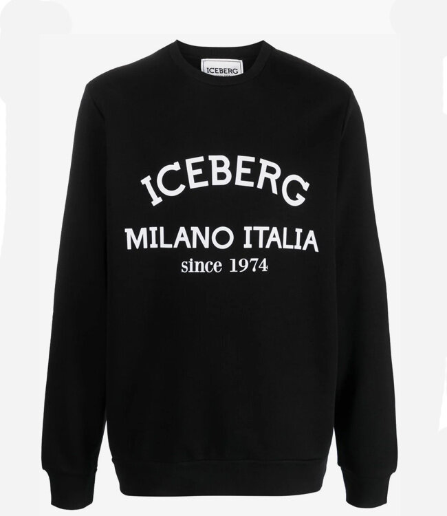 ICEBERG Sweater Milano Italia -Black