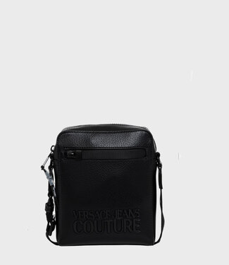 Versace Jeans couture Mens Bag Tactile logo sketch 6-Black