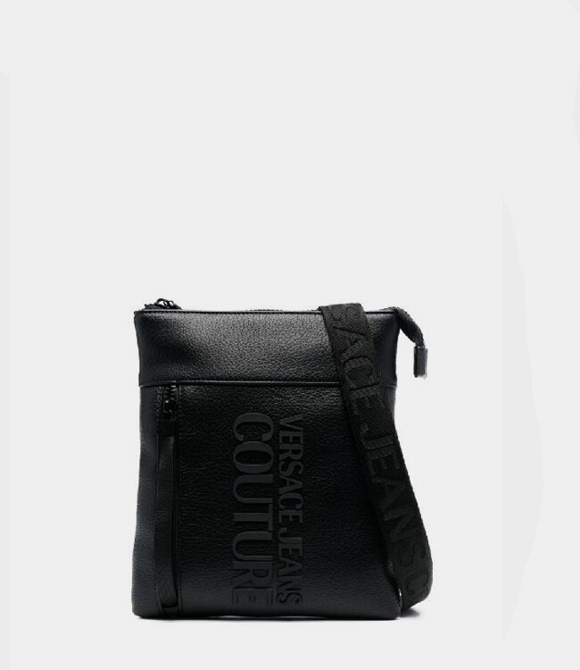 Versace Jeans couture Mens Bag Tactile Logo Sketch 4-Black