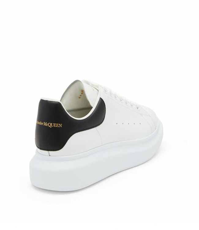 Alexander McQueen Oversized Sneaker Larry-White/Black