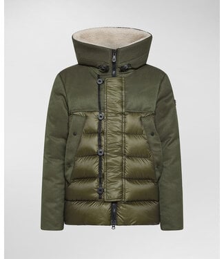 Peuterey Jacket Lich Eco Fur-Leaf green