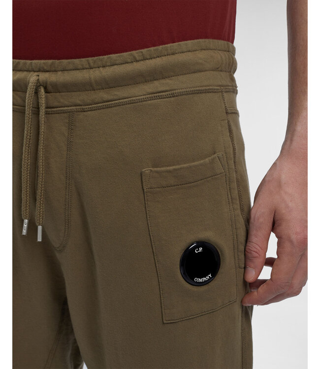 C.P Company Light Fleece Auxiliary Sweatpant-Butternut