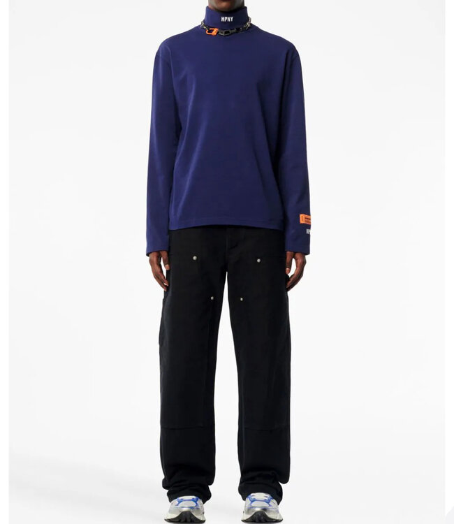 Heron Preston HPNY Emb Rollneck-Blue