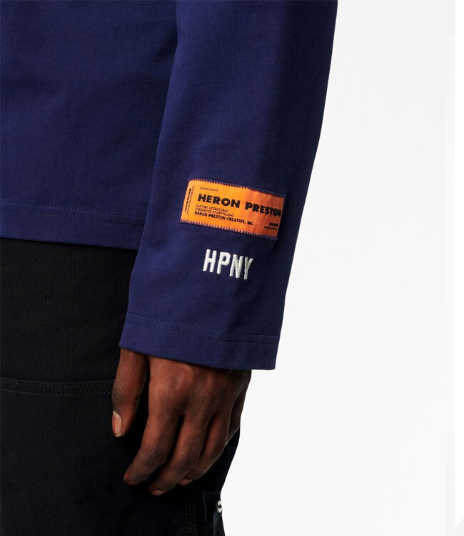 Heron Preston HPNY Emb Rollneck-Blue