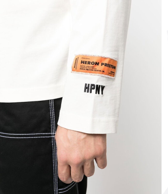 Heron Preston HPNY Emb Rollneck-White