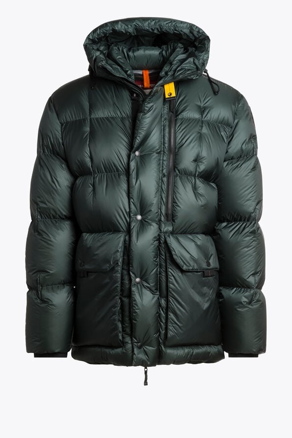 未使用極美品PARAJUMPERS ゴビ　オリーブ色X SMALL　Mサイズ相当 GOBI - BOMBERJACK MET CAPUCHON OLIVE GREY | Parajumpers® NL