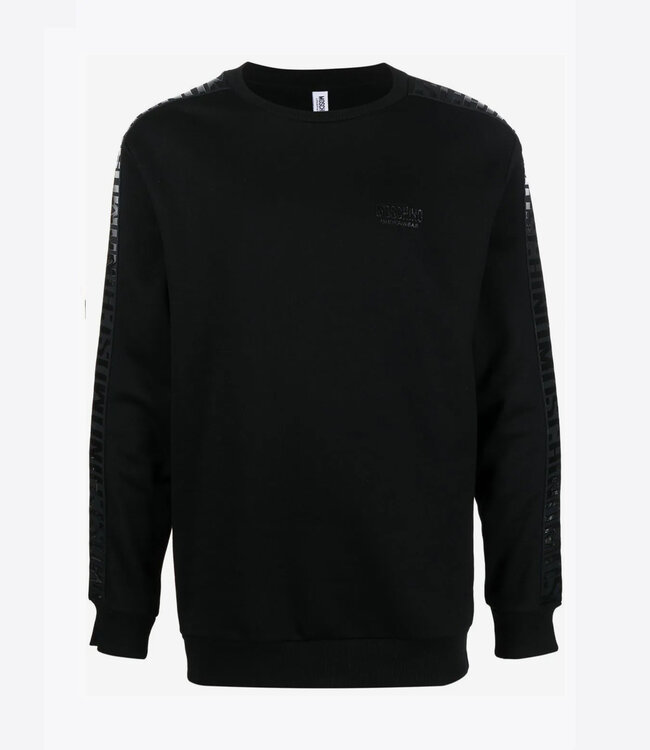 Moschino Sweater Rubber Logo-Black
