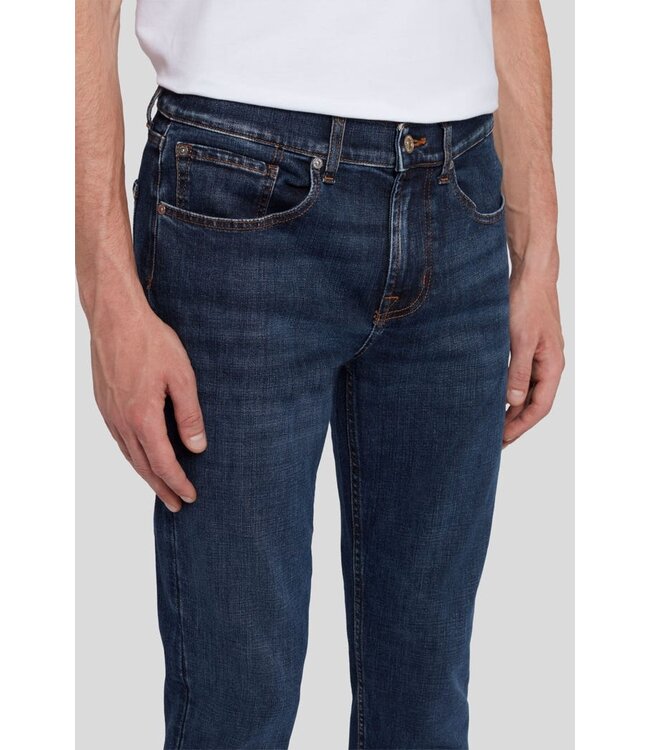 7 For All  Mankind Slimmy Tapered Strech Tek Timeless-Dark Blue