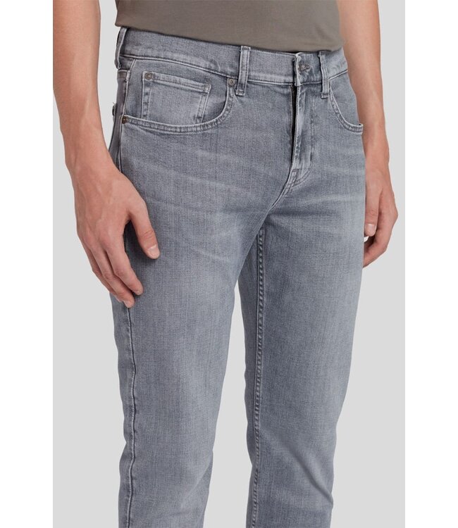 7 For All Mankind EMEA Slimmy Tapered Strech Tek Intakt-Grey