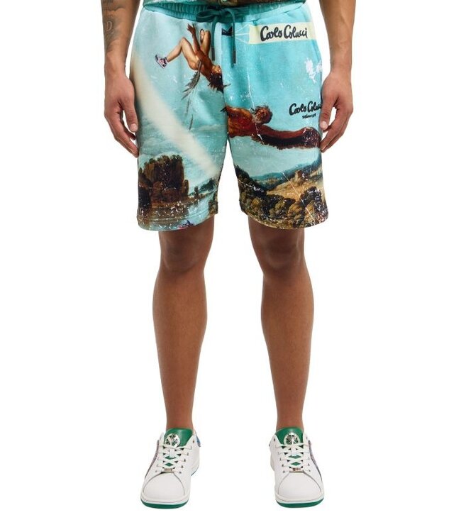 Carlo colucci Short-Turquoise