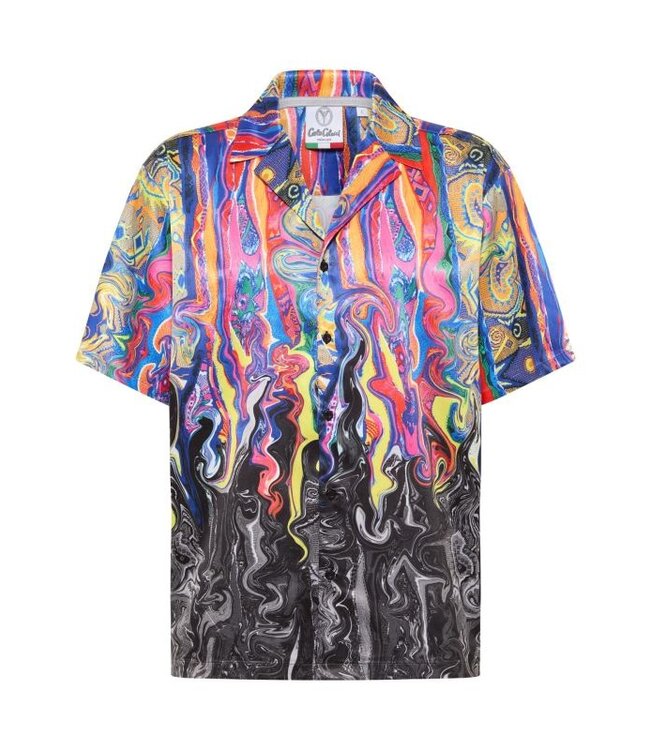Carlo colucci Shirt Fuision Multi Colour