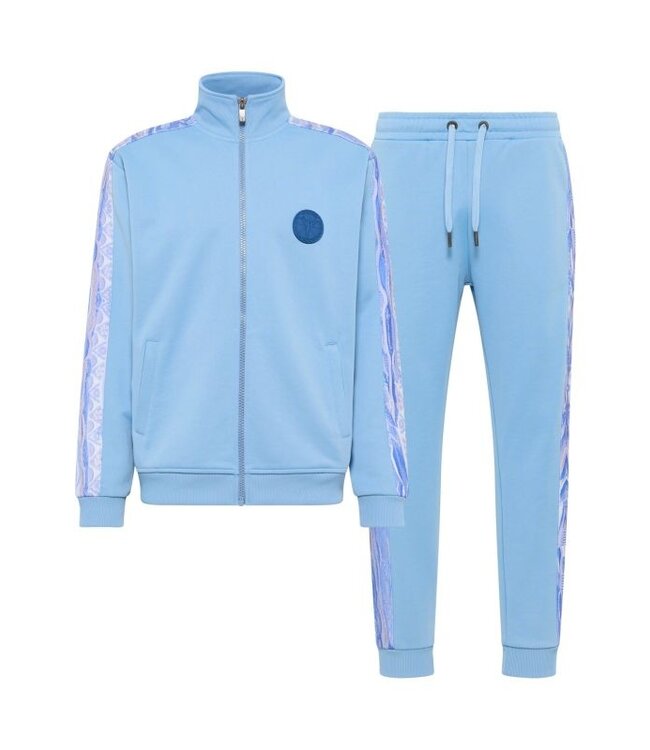 Track Suit Blue C10101 141 Coats leermode