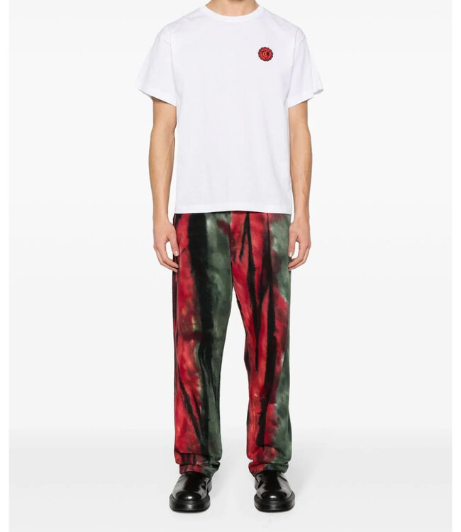 Just Cavalli Tee Patch Wave Logo-White