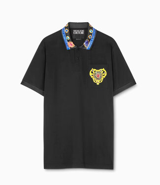 Versace Jeans couture Heart Couture Polo-Black