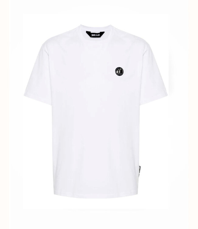 Just Cavalli Tee Patch-White