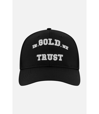 In gold we trust Cap The Babe-Black