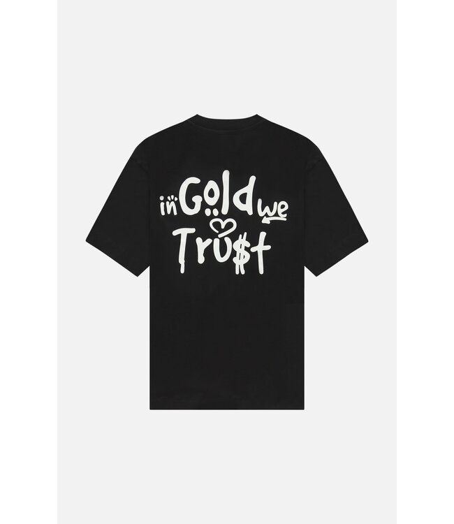 In gold we trust Tee the Uni T- Black-087