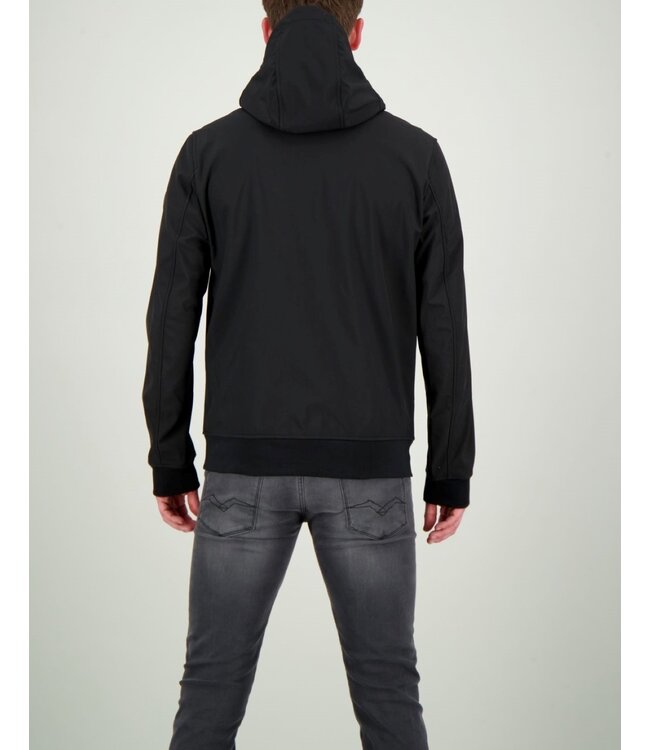 Airforce Softshell Jacket Chestpocket-Black