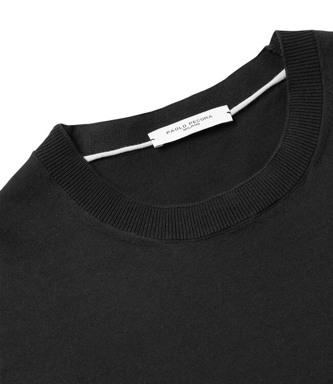 Paolo Pecora Milano Sweater Knitted-Black
