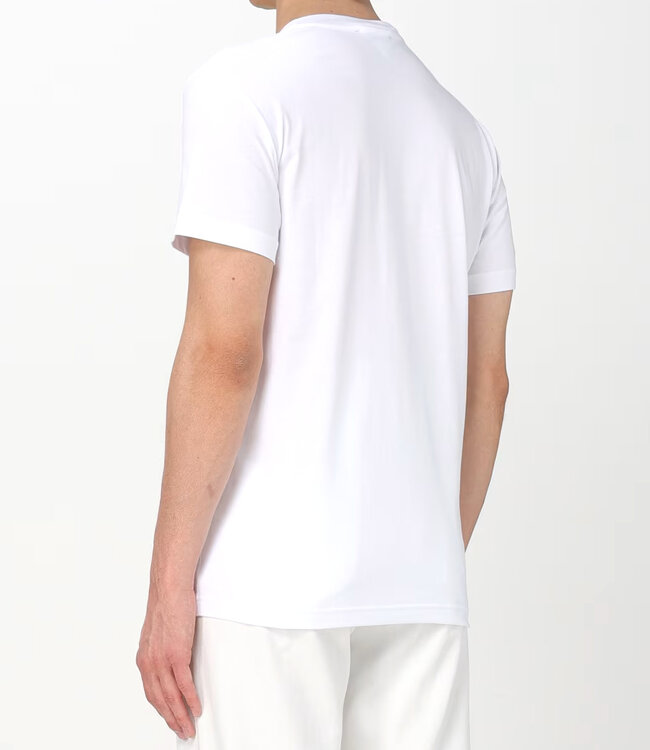 Versace Jeans couture Tee Watercolour couture-White-gold