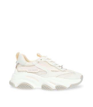 Steve Madden Possession -E-Sneaker White/ Beige / Grey