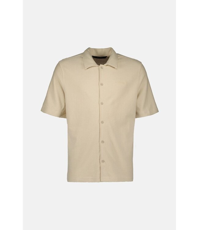 Airforce Woven short sleeve Shirt-Cement