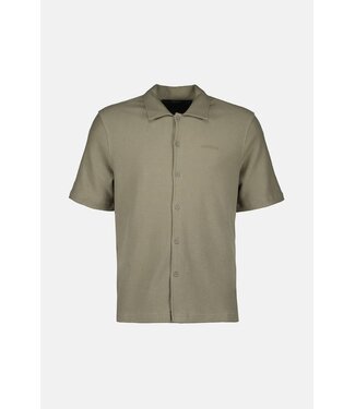 Airforce Woven short sleeve Shirt-Brindle