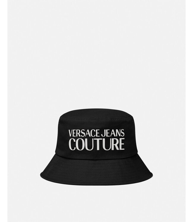 Versace Jeans couture Bucket Hat Logo-Black