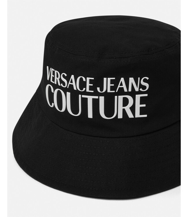 Versace Jeans couture Bucket Hat Logo-Black