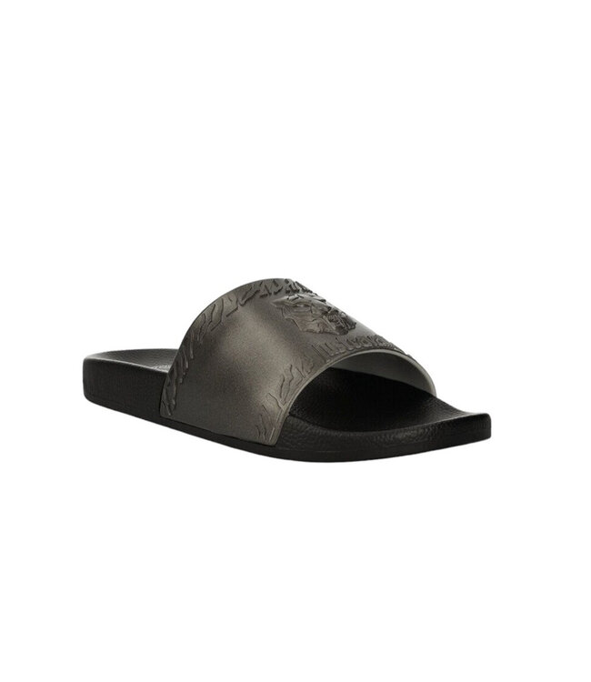 Just Cavalli Slide Tiger Logo-Black