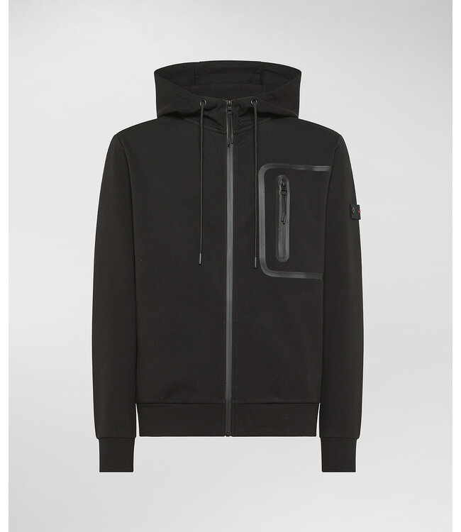 Peuterey Hooded Sweater 01 Parker-Black