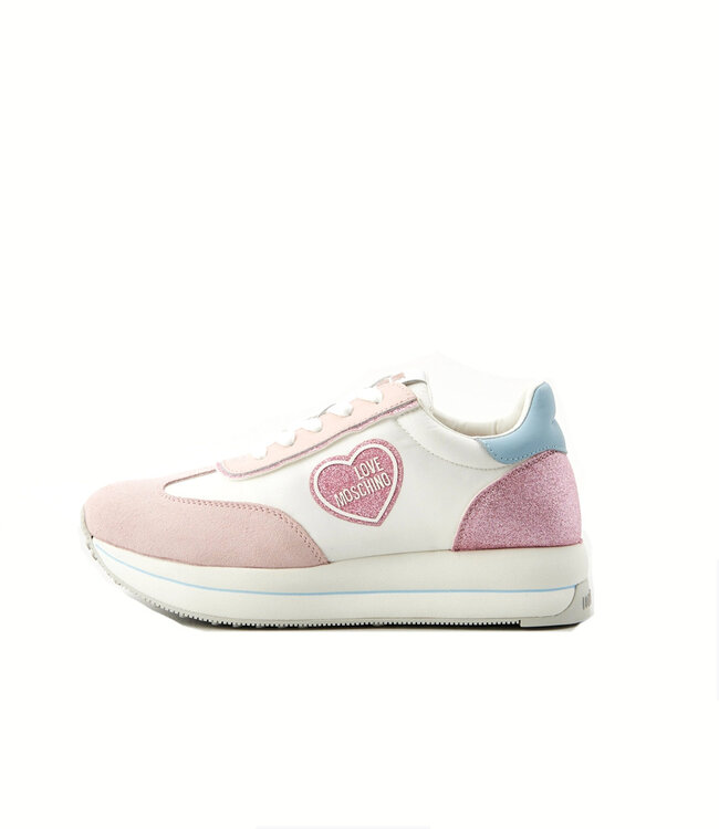 Love moschino Wmn Sneaker Heart-Multi Color