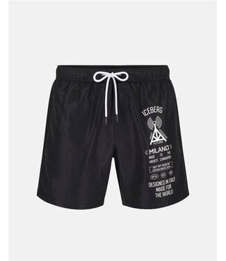 ICEBERG Short Milano-Black-ICE4MBM12