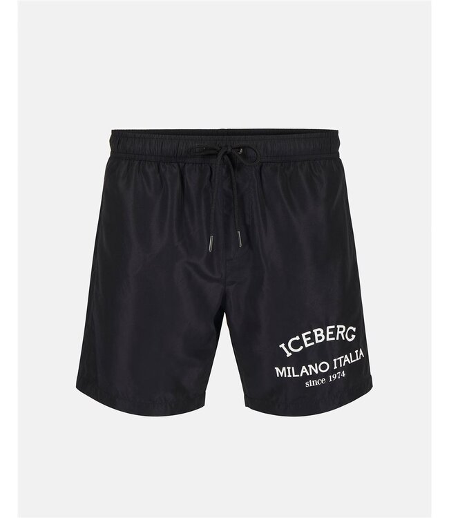 ICEBERG Short Milano Italia-Black