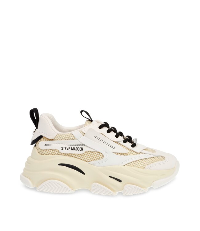 Steve Madden Possesion-E Sneaker-Off white / Beige