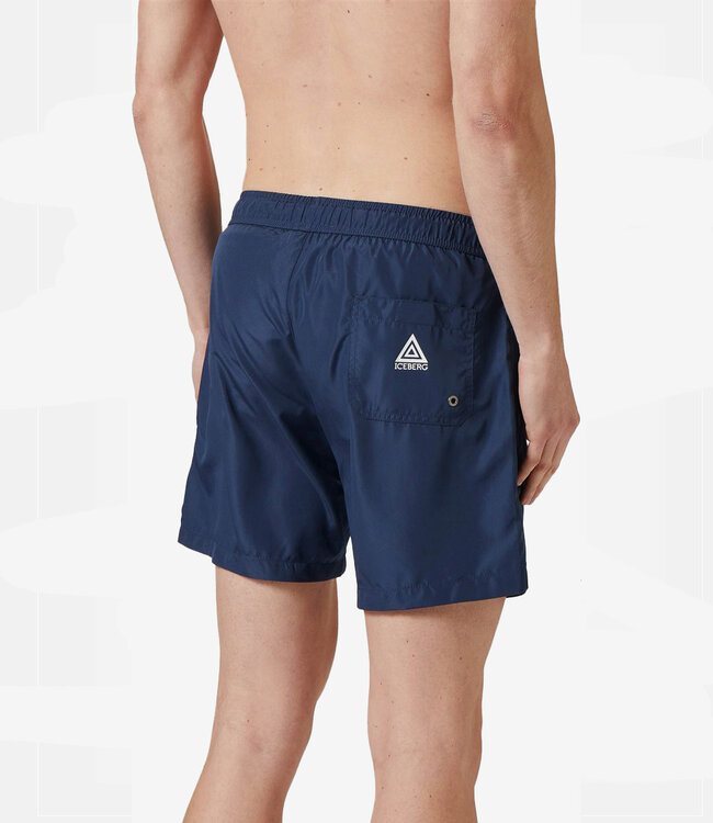 ICEBERG Short Vertical Logo-Navy