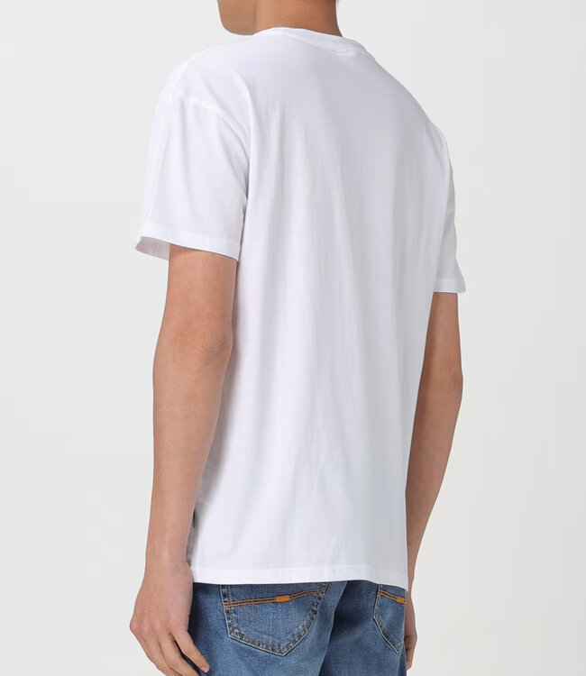 Aspesi Logo Tee Flock-White