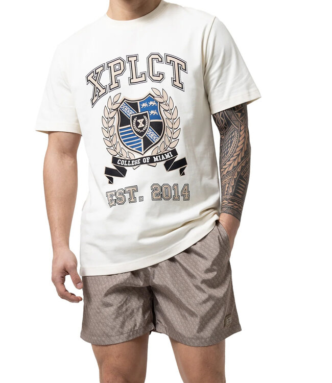Xplicit Tee Campus-Off white