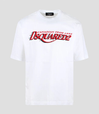 Dsquared2 Canadian Cool fit Tee-White